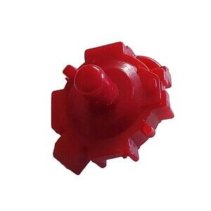 Vintage GI Joe 1984 SCRAP IRON Missile System Base Red Replacement Piece Part